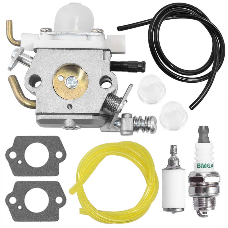 Saihisday PB-250 Leaf Blower Carburetor Air Filter Kit with Fuel Line Replacement for Echo PB250 Blower WTA-33 A021001881 A021001882 A021001880 Carburetor Tune Up Kit - Image 1